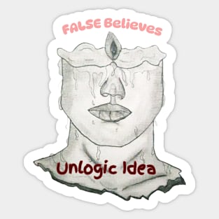 False Believes Sticker